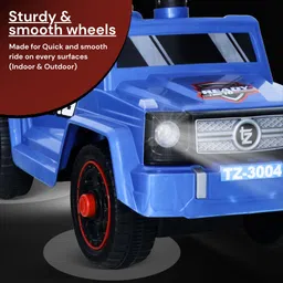toyzoy Starlight Lite Manual Push Ride On for Kids|Boys|Girls Jeep Non Battery Operated Ride On image 4