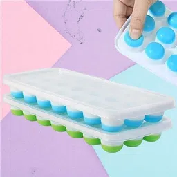 flynhigh Blue, Green Silicone Ice Ball Tray-picture-21