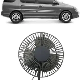 bluedrum 12 Volt 6" Fan for Car, Jeep,Truck,Auto, Caravan, Boat, Buses B527 Car Interior Fan image 1