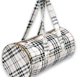 bags beauty 25 L Gym Duffel Bag - Running Duffel Bag_White_DF7_Pack of 1 - White-picture-24