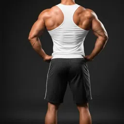 furrr GYM PRINTED SANDO Men Vest image 3