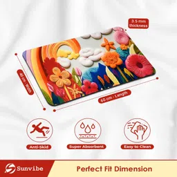 sirara praveeen Rubber Bathroom Mat image 2