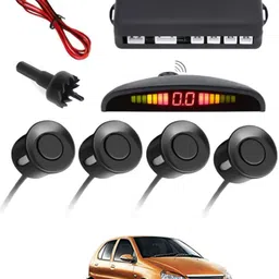 monolive Black Reverse Car Parking Sensor for Universal for All Cars-149 Set of 4 pcs Car Parking Sensors with LED Parking Assistant Kit-149 Parking Sensor-picture-32