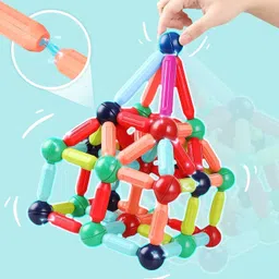 countrylink Magnetic Sticks 26 PCS Educational Stem Learning Building Blocks for Kids-picture-26