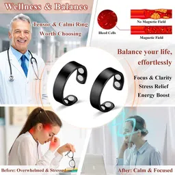 khodiyar enterprise Heal Basics Sugar Control Acupressure Clip for Diabetics & BP Control Ring Finger Support image 5