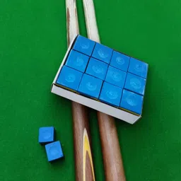 proberos 12pcs Cue Chalk Add Friction Prevent Miss Billiard Chalk for Cue Stick Cue Tip image 2