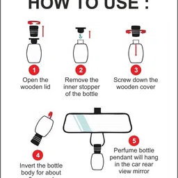 formless Lemon Car Hanging Perfume Car Freshener Diffuser image 5