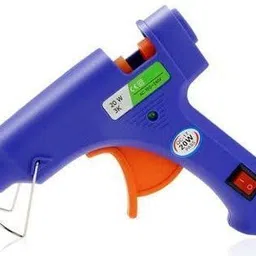 mkjsu BLUE Mini 20 Watt Glue Gun & 10 Glue Sticks Hot Melt Glue Gun For Craft Standard Temperature Corded Glue Gun-picture-15