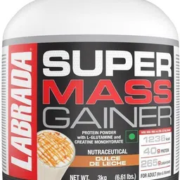 labrada nutrition Super Mass Gainer 3kg |(Dulche De Leche) Weight Gainers/Mass Gainers-picture-11