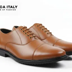 lucca italy Genuine Leather Men's Classic Oxford Formal Shoes, Lace-up LI0103 Corporate Casuals For Men-picture-13