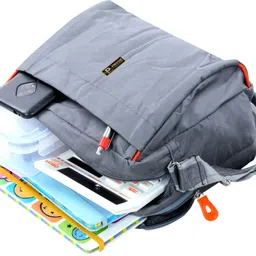 pryde Men Grey Messenger Bag image 2