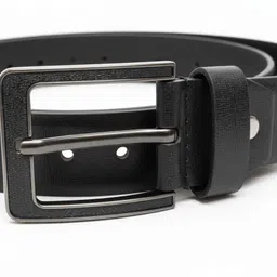 eleven eleven Men Casual, Formal, Evening Black Synthetic Belt image 2