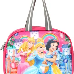 linox Best Quality 3D DORAEMON & PRINCESS School Office Picnic Unisex Tiffin bag Waterproof Lunch Bag image 2