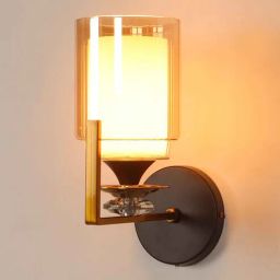 Tey Gold and Brown Iron Wall Light by Eliante by Jainsons Lights-picture-44