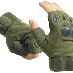 Hand Protection Tactical & Breathable Half Fingers Bike Riding Gloves for Riders Riding Gloves-image-1