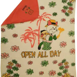 morado Printed Crib Hooded Baby Blanket forMild Winter image 5