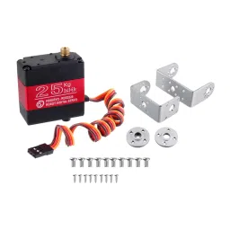 DSServo RDS3225 25kg Metal Gear Servo Arduino Compatible Servo Motor 180°, 270° (Optional) Degree Rotation ServoHigh Torque Digital Servo Motor For Arduino With Long and Short Straight U-Mount - RS8260DSServo RDS3225 25kg Metal Gear Servo Arduino Compatible Servo Motor 180°, 270° (Optional) Degree Rotation ServoHigh Torque Digital Servo Motor For Arduino With Long and Short Straight U-Mount - RS8260-picture-23