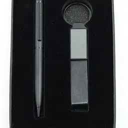 sai simran Executive Blackout Pen & Keychain Gift Set for Men/Women Ball Pen-picture-15