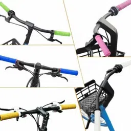 venues Cycle Handle Grip for Handlebars Multi Color Handle Grip for Bicycle Bicycle Handle Grip image 4