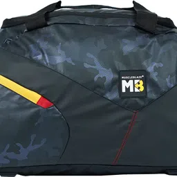 muscleblaze 45 L Gym Duffel Bag - Training Bag with Shoe Compartment, Gym Bag, Duffle Bag for Gym & Travel - Blue image 2