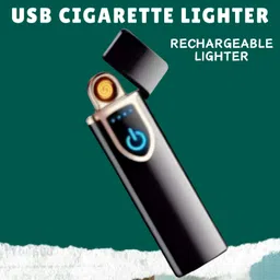 clairbell USB Cigarette Lighter for Smoking Windproof Slim Lighter with Fingerprint I253 USB Cigarette Lighter for Smoking Windproof Slim Lighter with Fingerprint I253 Pocket Lighter-picture-10