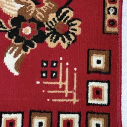 rugs experts 50 cm X 90 Acrylic, Silk Carpet image 3