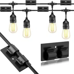 Verilux 25pcs Cable Organizer Wall Wire Holder Self Adhesive Cable Organizer Plastic Earphone Cable Organizer-picture-12