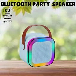 SACRO W-12 (PORTABLE BLUETOOTH SPEAKER) Dynamic Thunder Sound With RGB LightW134 10 W Bluetooth Speaker-image-46