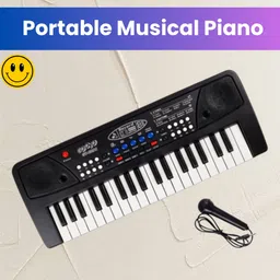 sacro Piano Keyboard with Mic, 37 Keys 8 Tones Portable Electronic Toy For kidsQ233 Piano Keyboard with Mic, 37 Keys 8 Tones Portable Electronic Toy For kidsJ233 Analog Portable Keyboard-picture-23