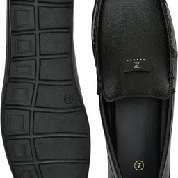 house of common Comfortable Premium Stylish Unique Trendy Popular KUS2042_BLACK for Men Loafers For Men image 5