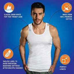 Pack of 2 Vip Bonus Premium Men Vest image 5