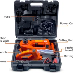 mytvs 3 Ton Electronic Car Jack & Wrench (5 in 1 Kit) Machine Electric image 2