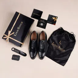 louis stitch Formal Lace Up Shoes (SXWC) Derby For Men image 4