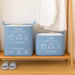 jifa Expandable Laundry Bag with Carry Handle and Drawstring closure Laundry Trolley-picture-18