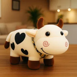 funtoos Cow Soft Toy for Baby, Kids & Lovers Cuddly Plush for Home & Gift - 24 cm-picture-33