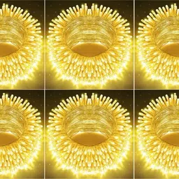 spark world 40 LEDs 11 m Yellow Steady Bulb Rice Lights-picture-24