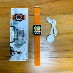 msatoz T800 ULTRA Smart Watch No sim card Opetion Smartwatch (orange) Digital Watch- For Men & Women Watch image 5