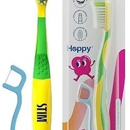 meddent Hoppy Kids Toothbrush for Baby Kids Gift Soft Micro Bristle Extra Soft Toothbrush-picture-12