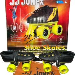 JJ Jonex Fix Body (Size 5) Quad Shoe Skates PVC Rollor with Free Bag Shoe Skates - Size 5 UK-image-43
