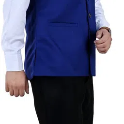 kottonknot Solid Men Waistcoat image 3