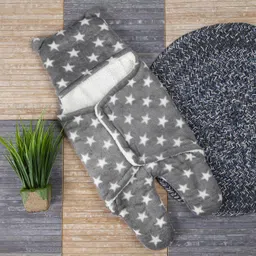 himyug Printed Crib Hooded Baby Blanket for Heavy Winter-picture-18