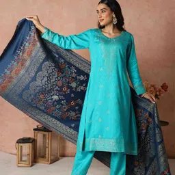 KIDAR Woven Design Unstitched Dress Material-picture-30