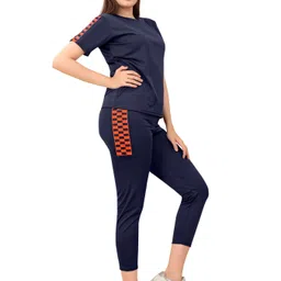 houseofcommon Checkered Women Track Suit-picture-43