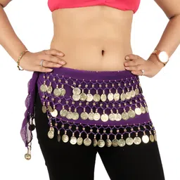 vinsun sales corp Women Purple Metal Belt-picture-43