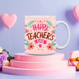 giftweb Teachers Day Gifts, Sir, Madam for Teacher's Day Printed Ceramic Coffee Ceramic Coffee Mug-picture-17
