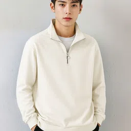 jump cuts Men Full Sleeve Solid Sweatshirt-picture-19