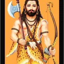 aartkala Lord Parashurama Photo Frame Digital Reprint 14 inch x 20 inch Painting-picture-28