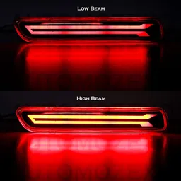 tocit Maruti Swift Rear LED Reflector Brake Assembly Premium Beam (All Models) Car Reflector Light image 3