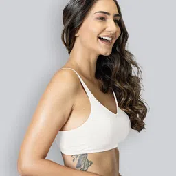 LYRA Cotton Spandex Full Coverage Secret Support Bra image 4