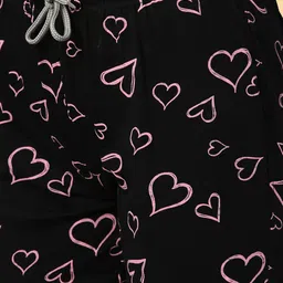 kryptic cotton relaxed fit lounge capri with side pocket Women Black Capri image 3